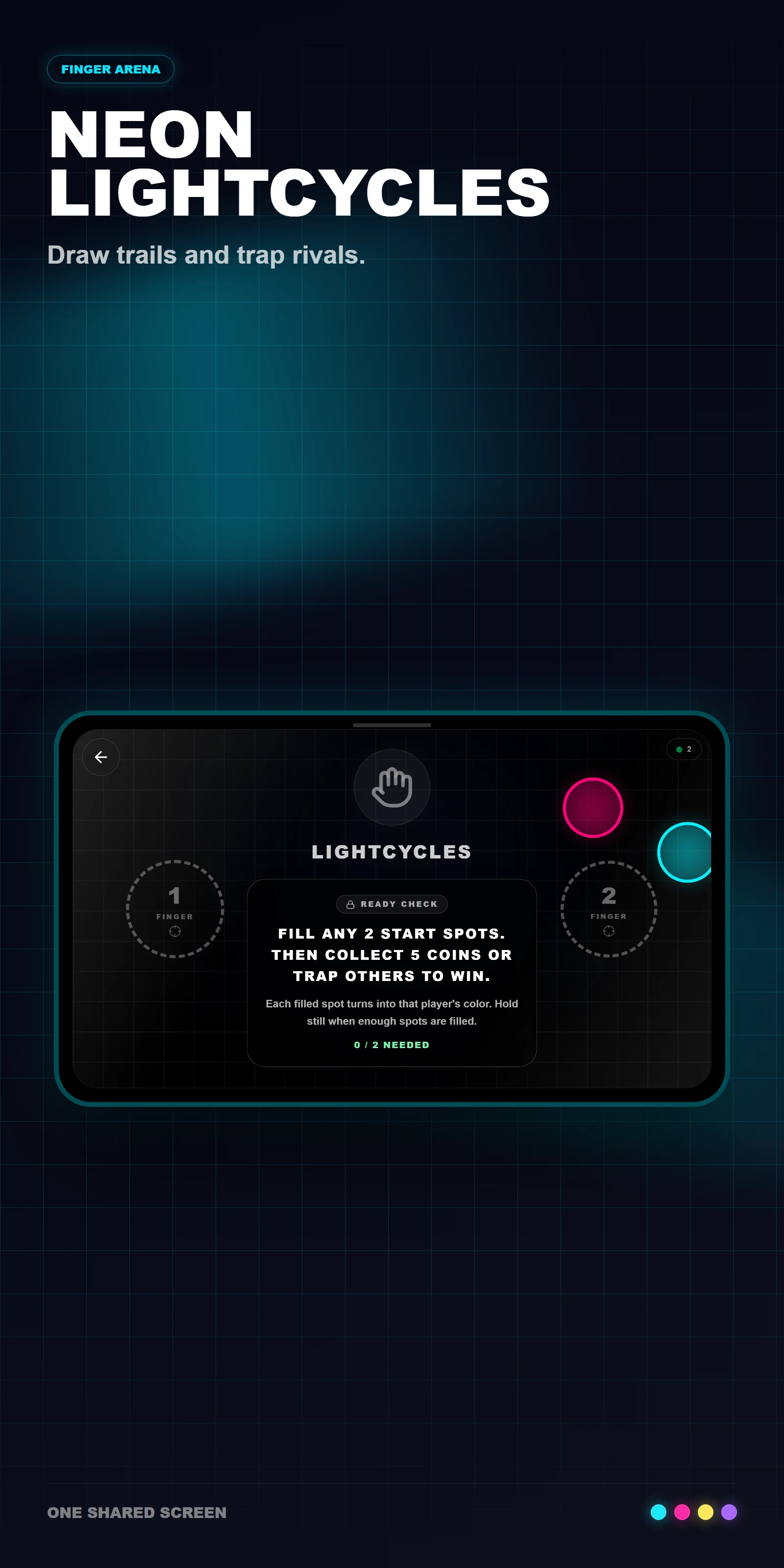 Finger Arena: 2-8 Player Games screenshot