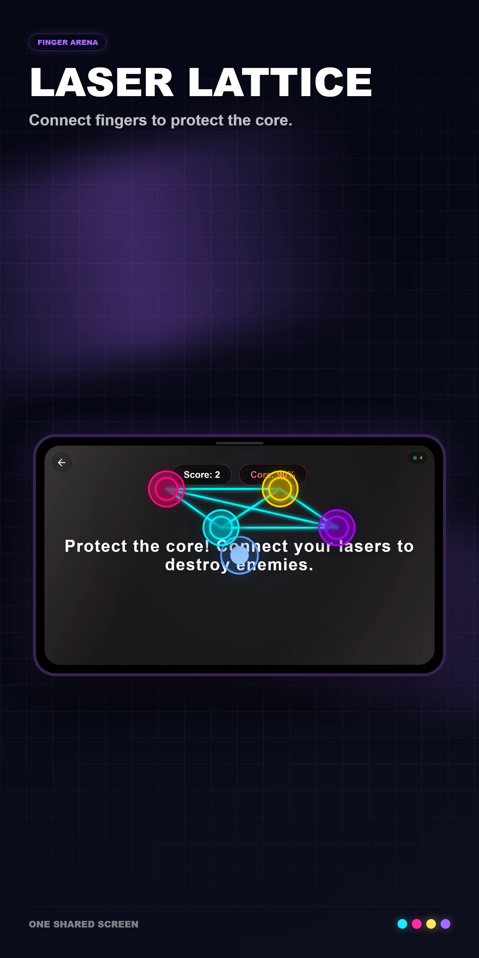 Finger Arena: 2-8 Player Games screenshot