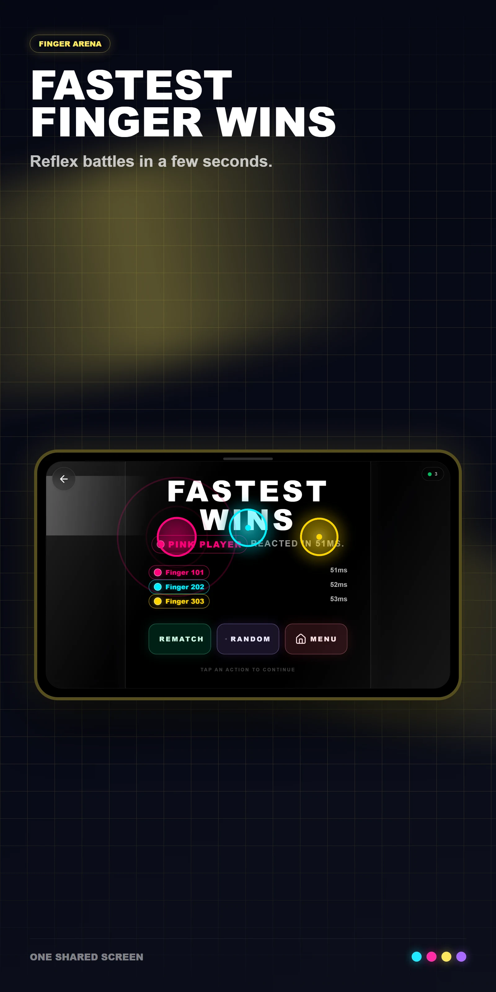 Finger Arena: 2-8 Player Games screenshot