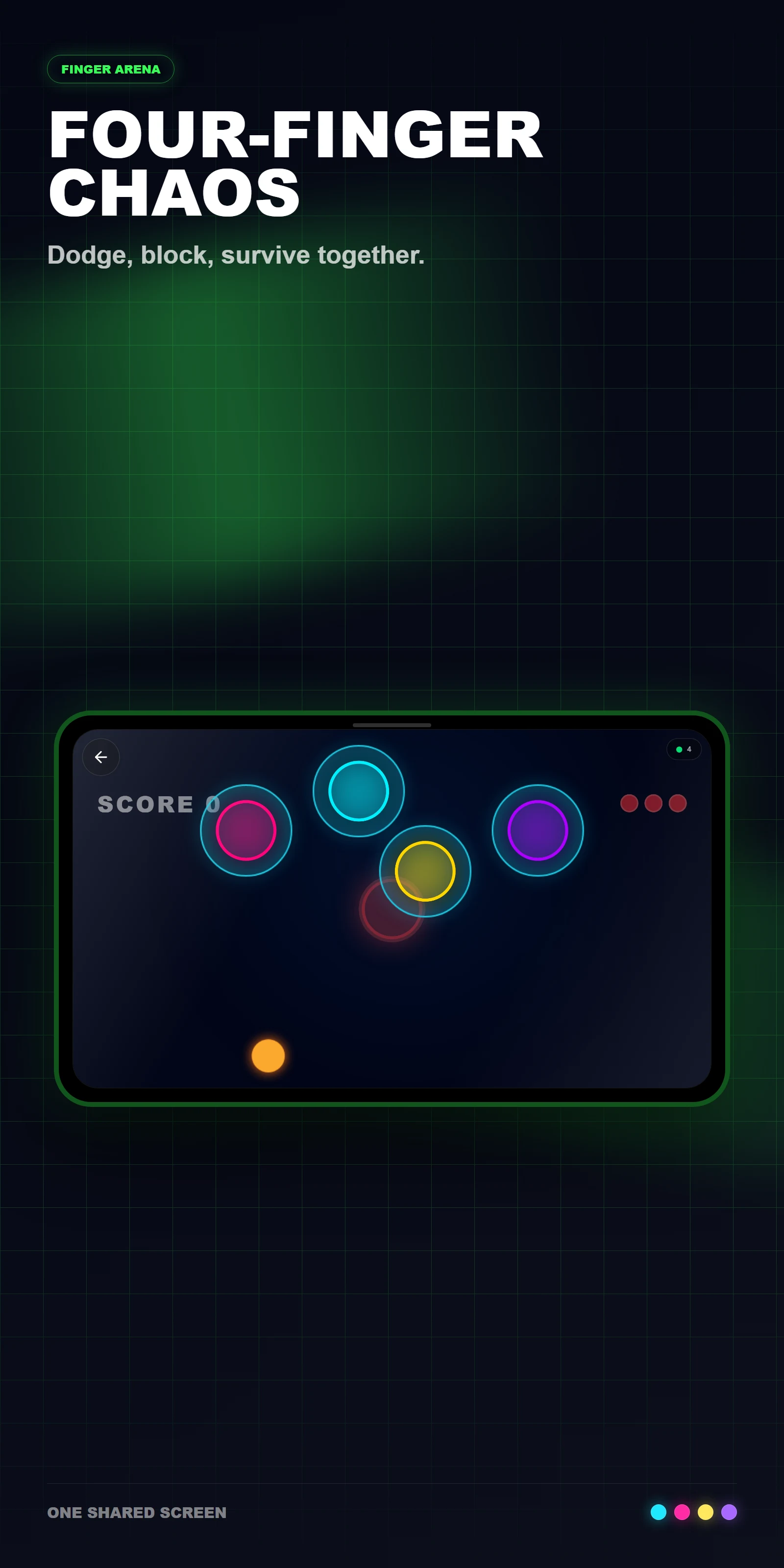 Finger Arena: 2-8 Player Games screenshot
